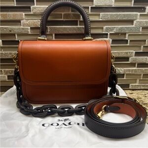 Coach Overseas Exclusive Rogue Top Handle